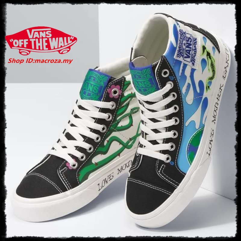 vans colorful high tops
