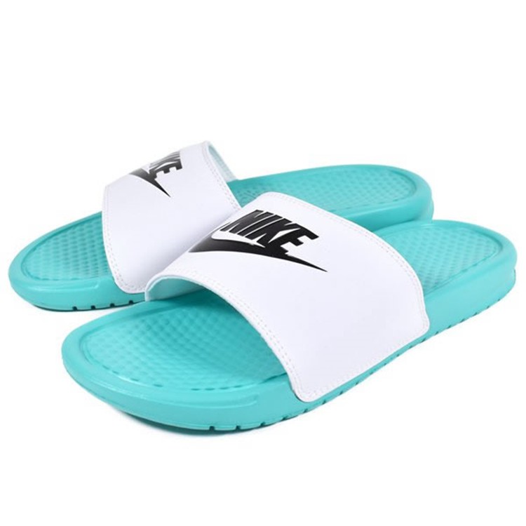 mint green slippers