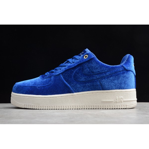 blue velvet air force ones