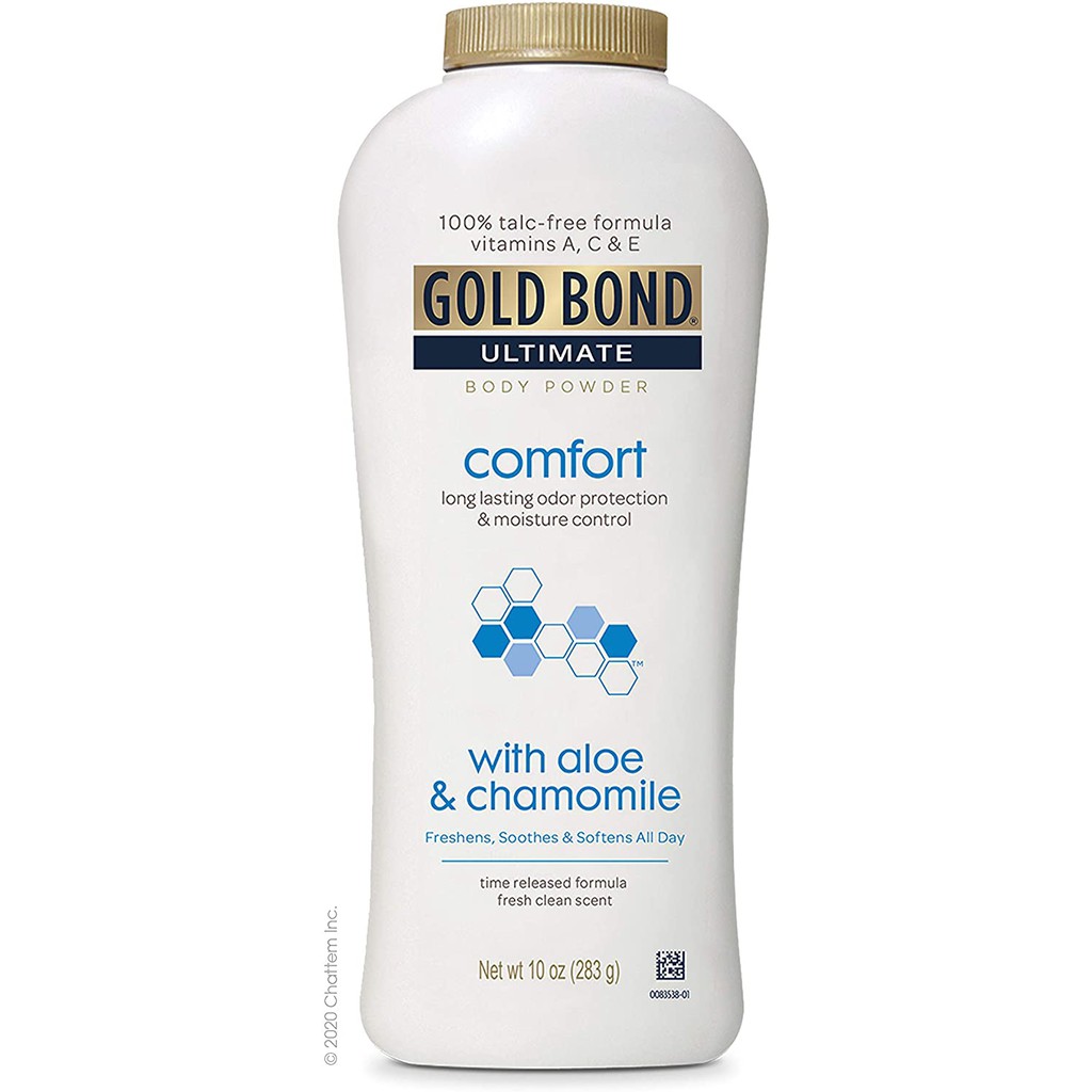 iiMONO ] Gold Bond Ultimate Comfort Body Powder Aloe and Chamomile |  Healing Lotion | Hand Foot Cream | Shopee Malaysia bedak bayi