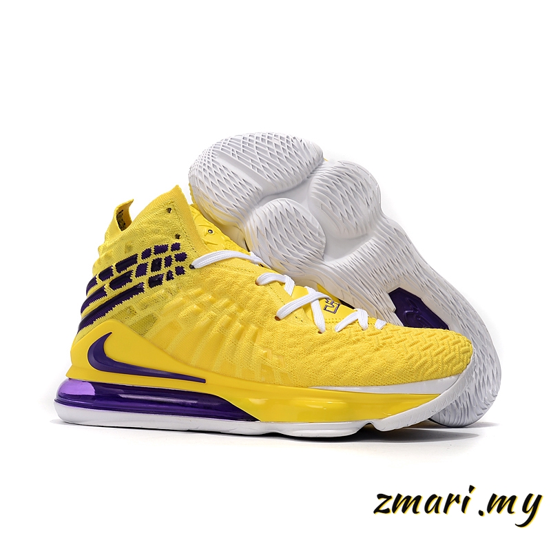 lebron james yellow shoes