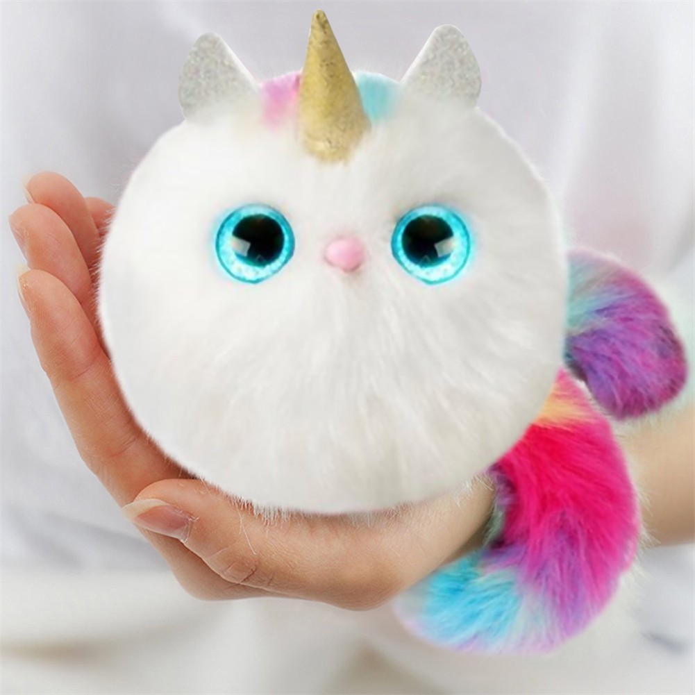 Pomsies Pet Patches Plush Doll Interactive Toys, Unicorn Christmas 2018