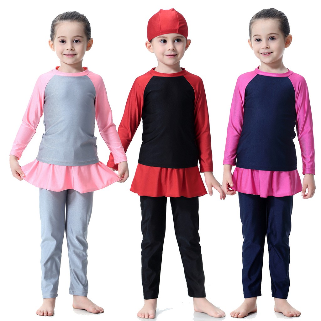 long sleeve swimwear kids