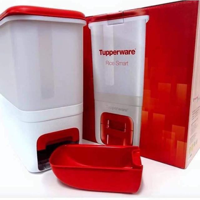 🛍READY STOCK SALE Tupperware Rice Smart 10kg RiceSmart Dispenser