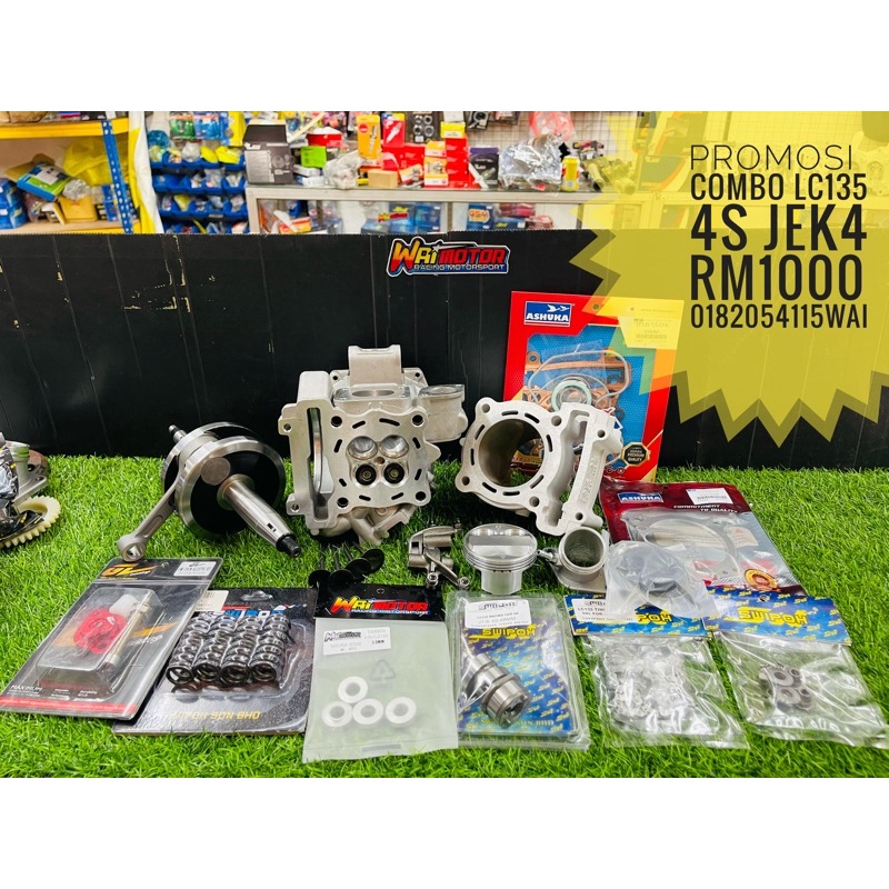 Combo Spec 65 Jek4 Lc 4s Readystok Shopee Malaysia
