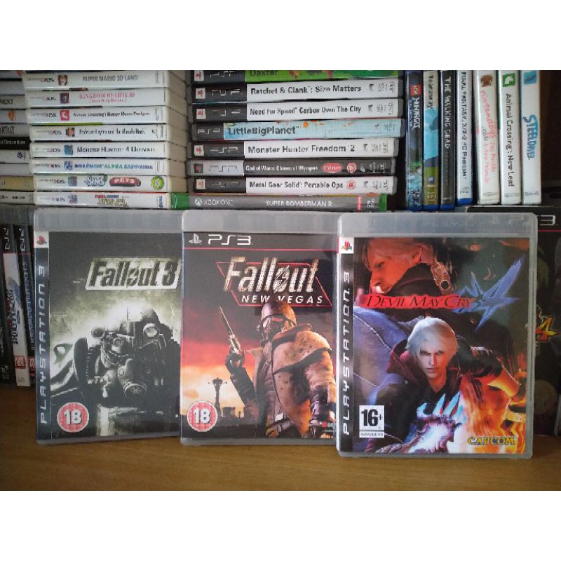 Fallout 3 New Vegas Devil May Cry 4 Ps3 Dmc 4 Shopee Malaysia