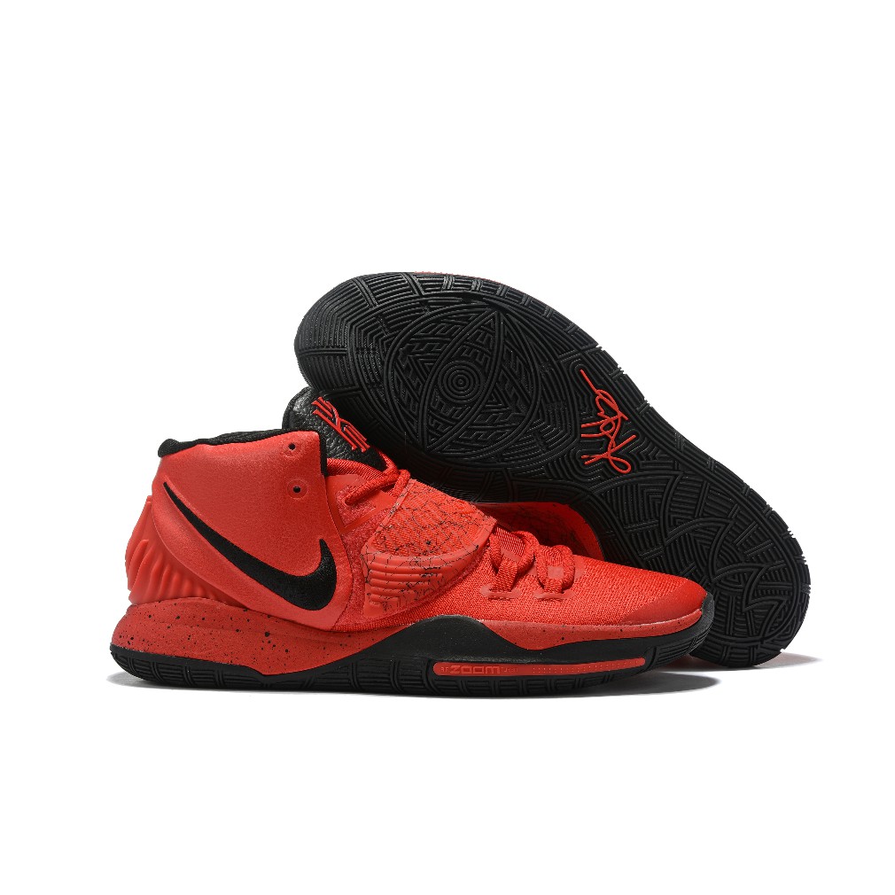 black and red kyrie 6