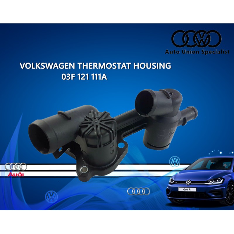 Volkswagen VW Audi Skoda 03F121111A Thermostat, coolant