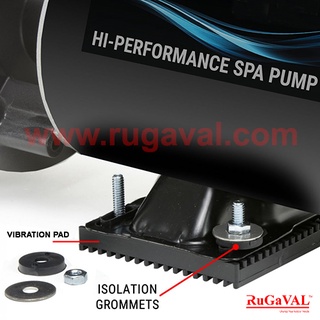 Anti-Vibration Pads for Water Pump,(Size:20mm(Thk)x300mm(Width)x600mm