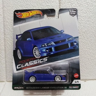 Hot Wheels Modern Classics Mitsubishi Lancer Evolution VI | Shopee Malaysia