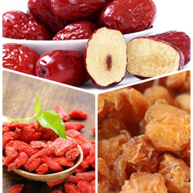 Mix Goji Red Date Longan Kurma Merah Bioshifax Shopee Malaysia