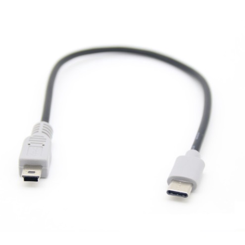 USB 3.1 TypeC Male to USB2.0 Mini b Male Cable