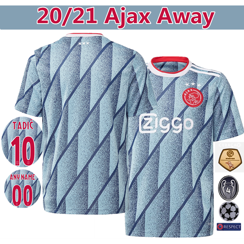 Ajax Jersey Away 20 21 Grade Aaa Size S Xxxl Men Football Jersey Ajax Soccer Jersi Shopee Malaysia