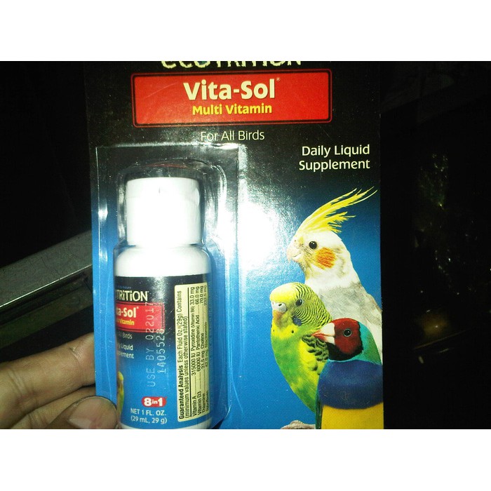 Selling Multi Vitamins From Imported Vitasol For All Birds Shopee
