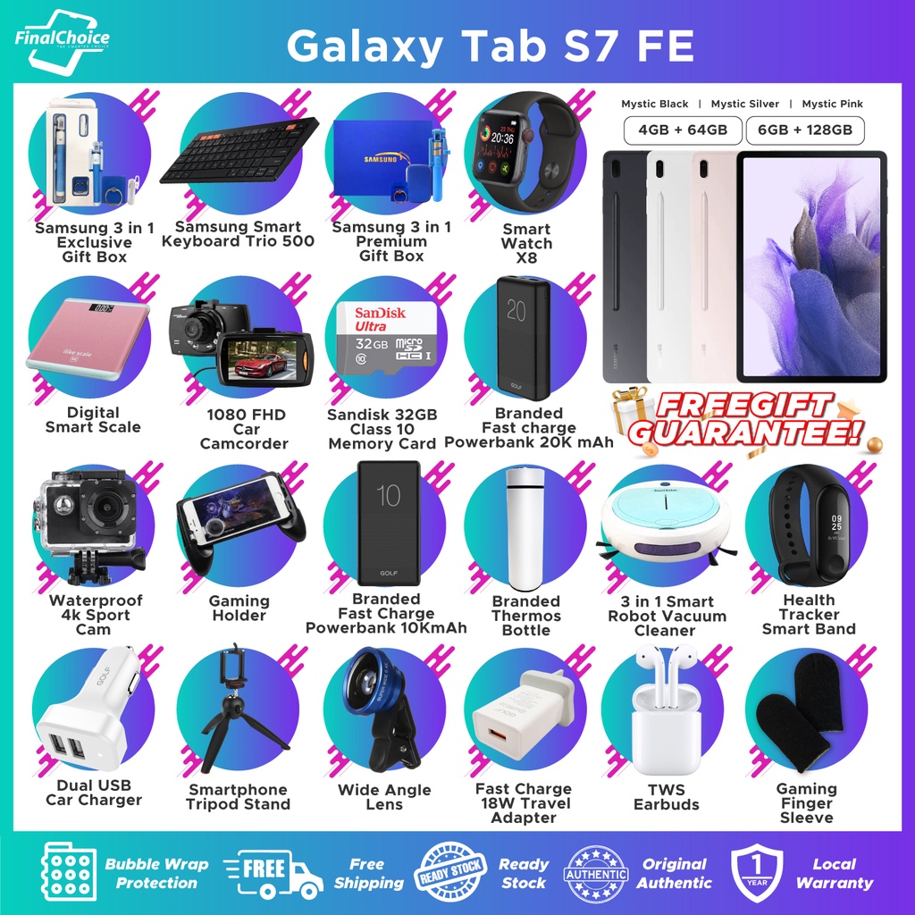 Malaysia s7 fe samsung galaxy tab Compare Huawei