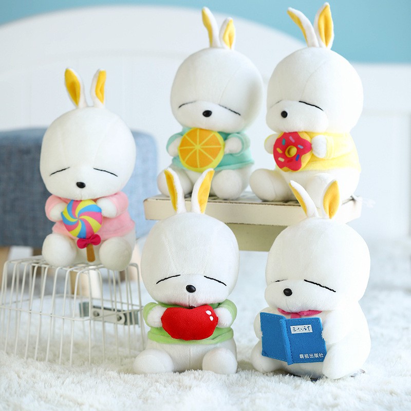 Eight-inch hooligan rabbit claw machine doll for children ...