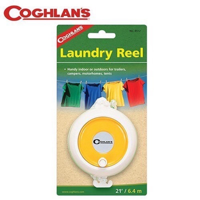 Coghlans 8512 Clothesline Laundry Reel Shopee Malaysia