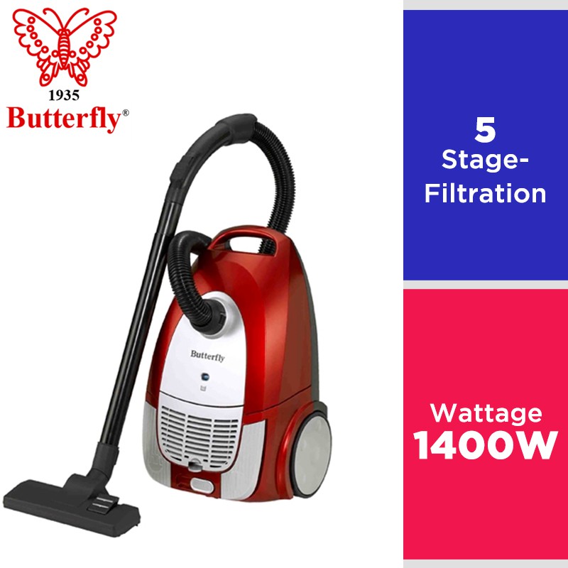 Butterfly Vacuum Cleaner 1400W BVC9019 Shopee Malaysia