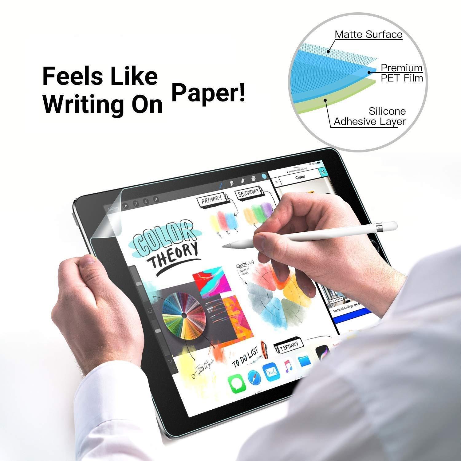 iPad Like Writing on Paper Screen Protector For iPad 2 3 4 6th 7th Air