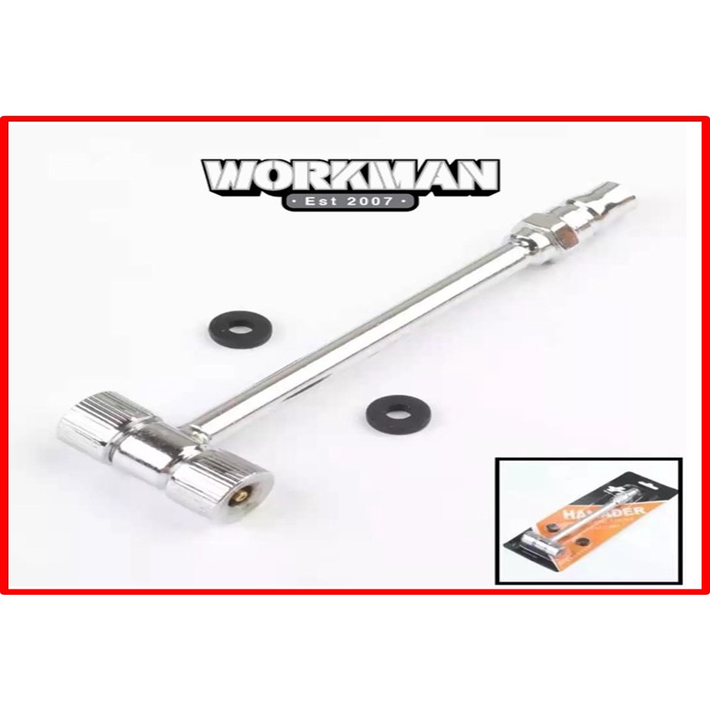 Heavy Duty Dual Head Locking Truck Tire Inflator Air Chuck for truck