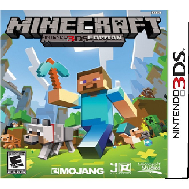 New Nintendo 3ds Minecraft Cia File Shopee Malaysia