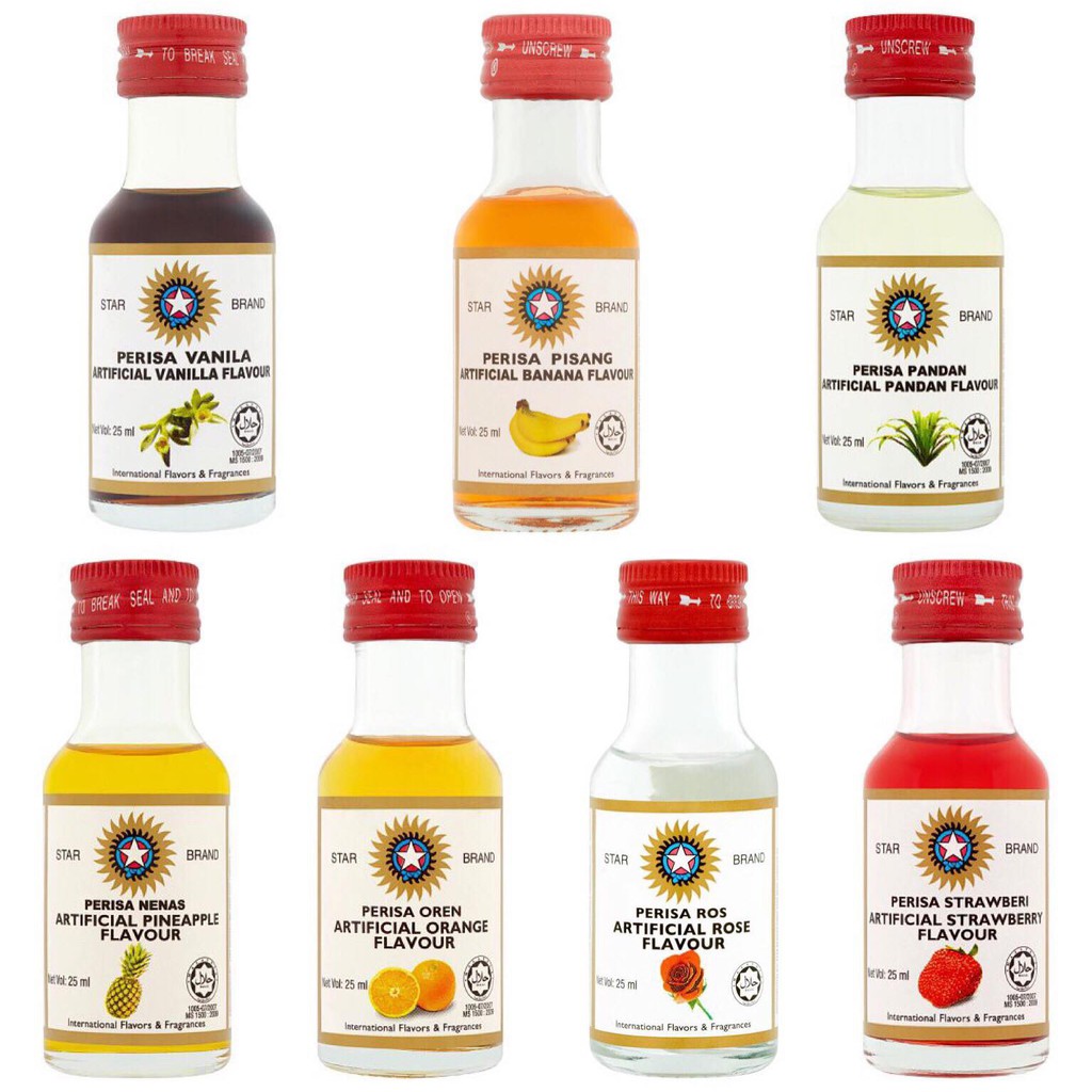 Star Brand Artificial Vanilla / Pisang / Pandan / Nenas