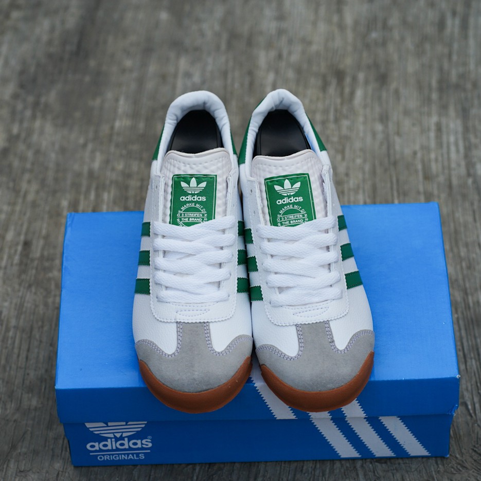 adidas rom white green