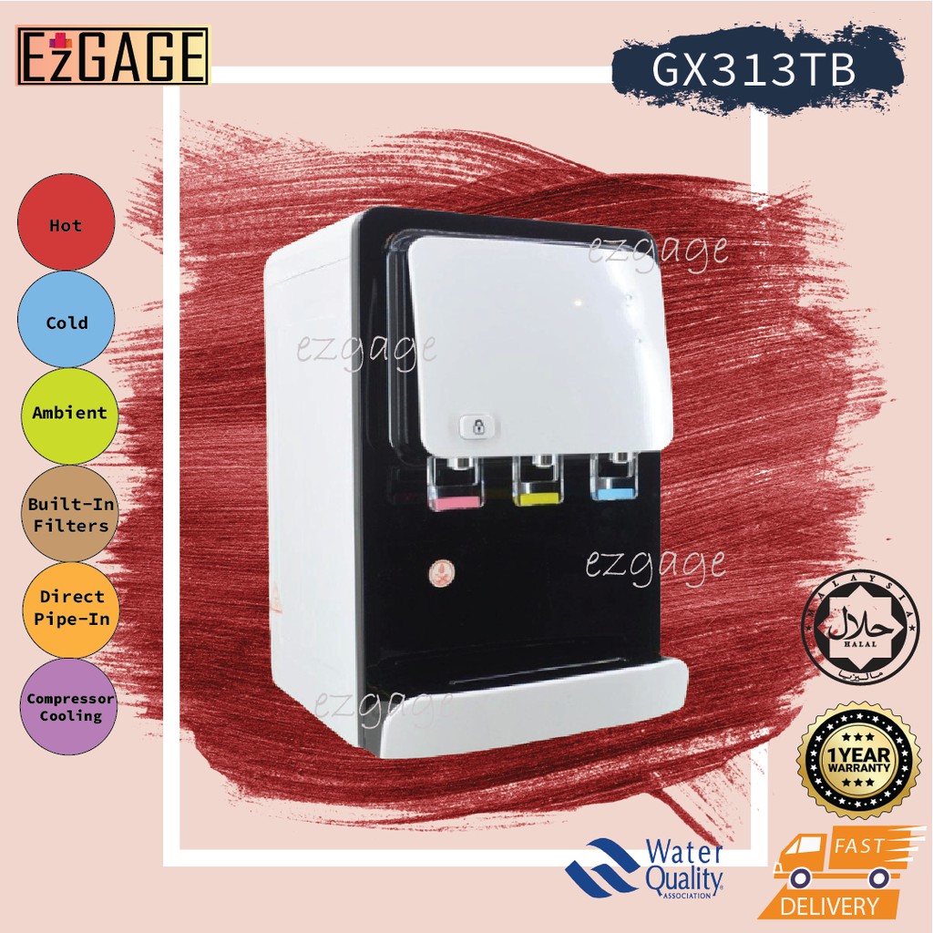 Hot, Cold & Warm Korea Alkaline GX313TB Water Dispenser