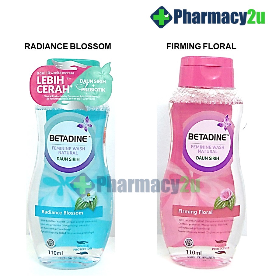  BETADINE  FEMININE WASH NATURAL DAUN  SIRIH RADIANCE 