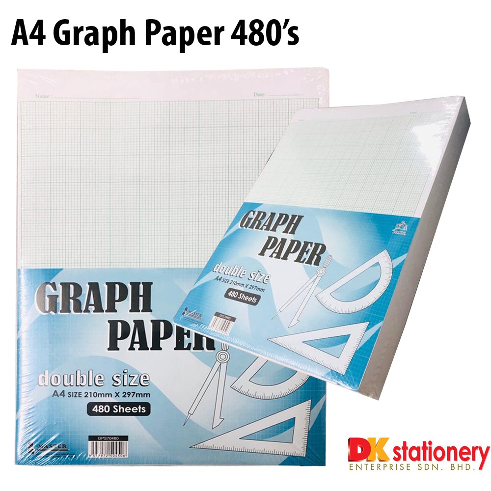 a4 graph paper 480 sheets shopee malaysia