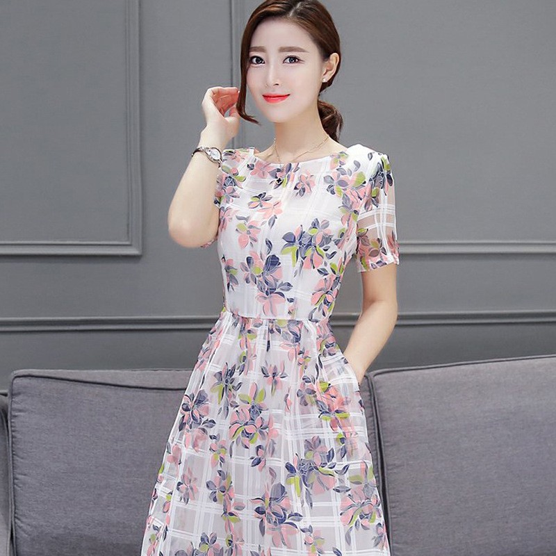 korean long frock design