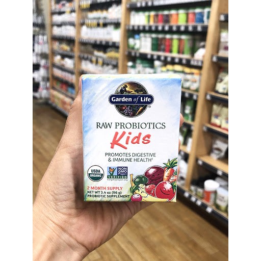 Garden Of Life Raw Probiotics Kids 3 4 Oz 96 G Promotes Children