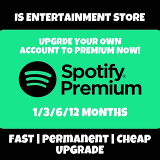 Spotify Premium 100% Official Upgrade for [ANDROID/iOS/PC/MAC/TV]