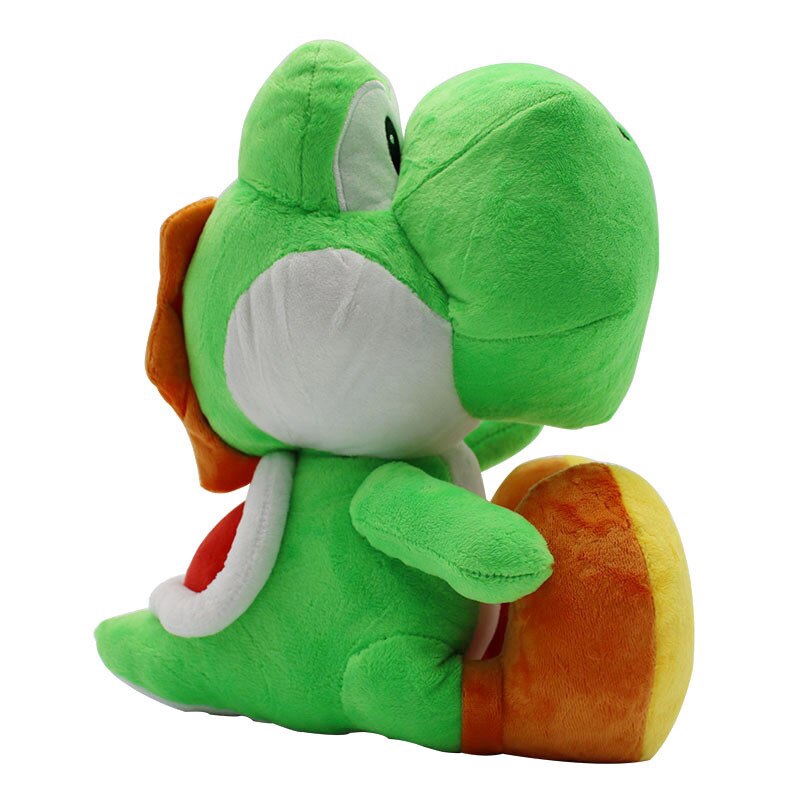 Super Mario Bros Green Yoshi Dragon Soft Toy Plush Doll Pendant 6'' 15CM New 