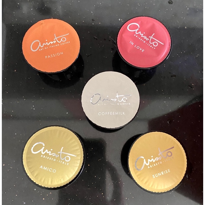 Arissto italy coffee/Gold Series and milk capsule Shopee Malaysia
