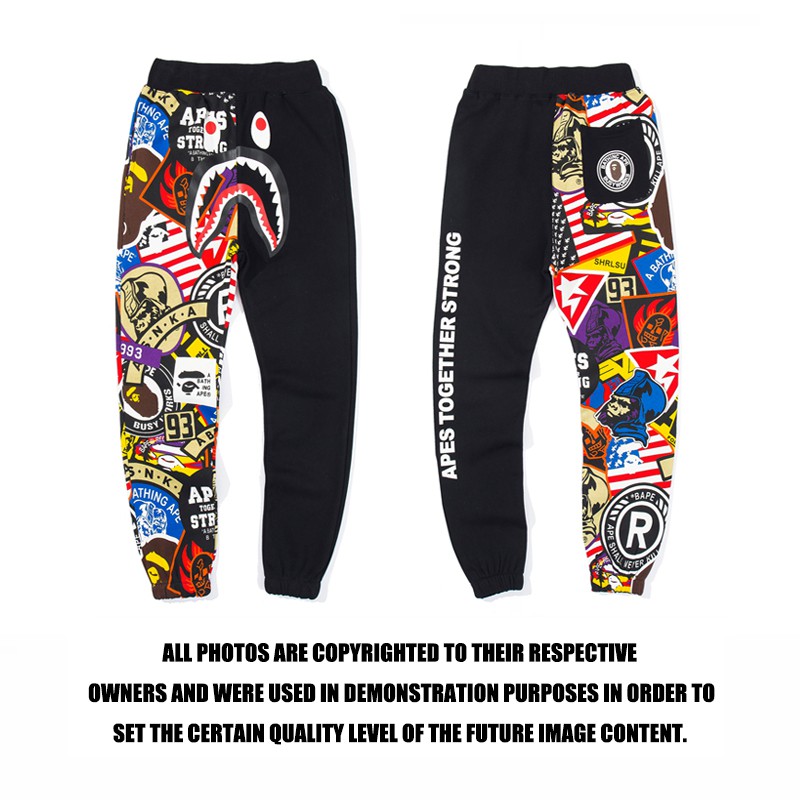 bape ape sweatpants