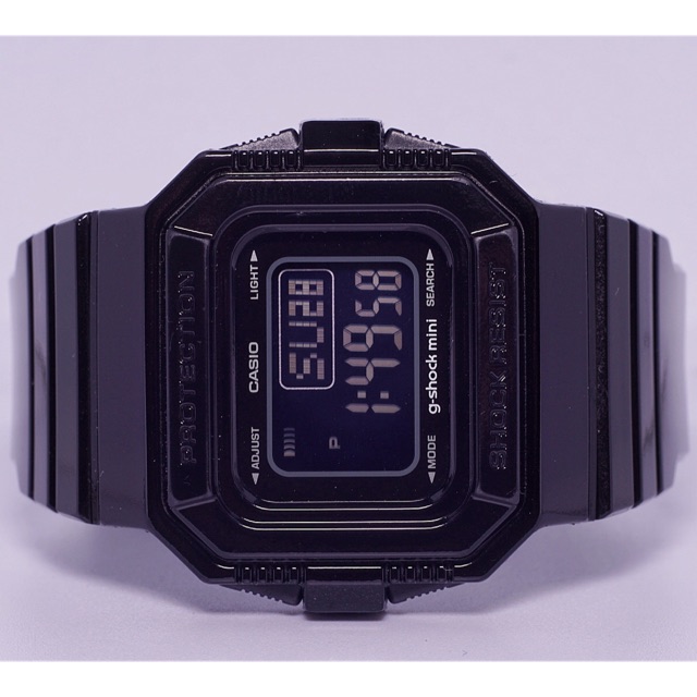 Casio G-Shock mini series GMN-550 Black Out Gloss watch | Shopee Malaysia
