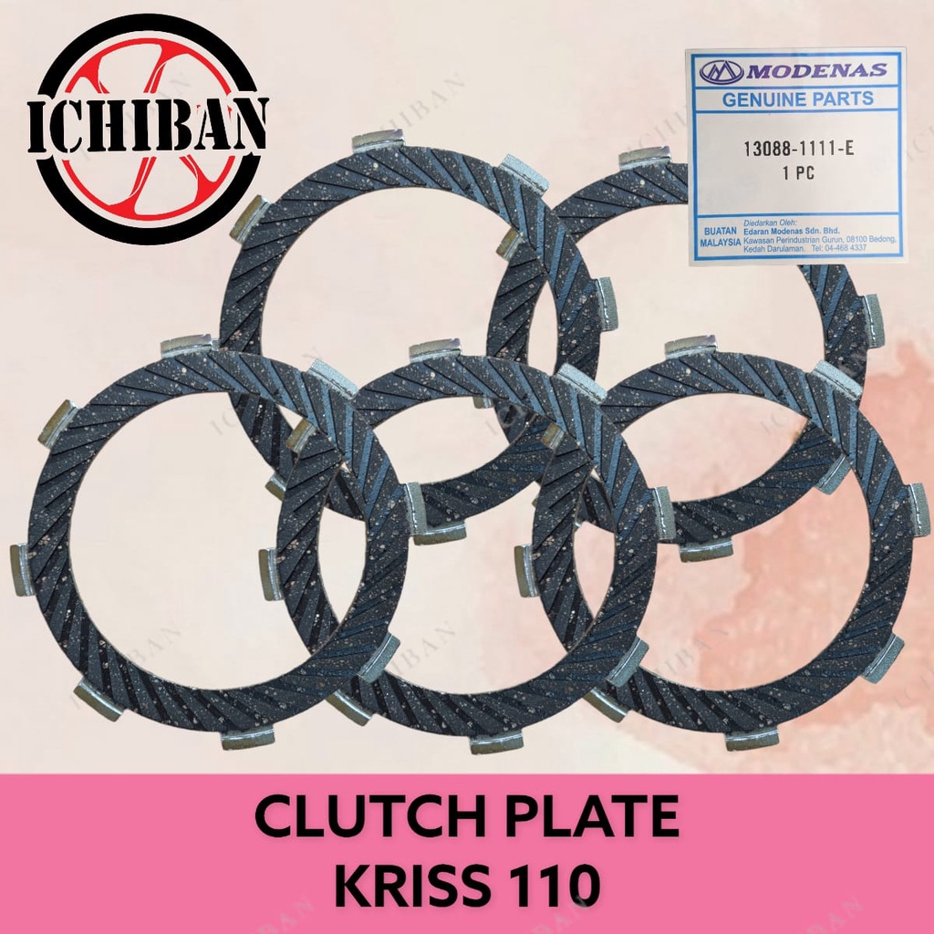 CLUTCH PLATE MODENAS KRISS 110 (OEM) Shopee Malaysia