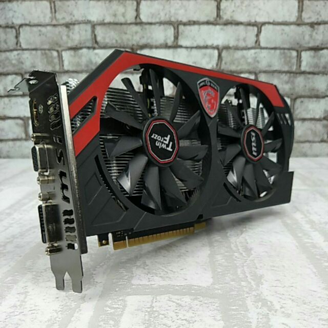 [ Ready Stock ? ]  ASUS MSI Nvidia GTX1050 750TI TF OC 2G D5 (Refurbished)