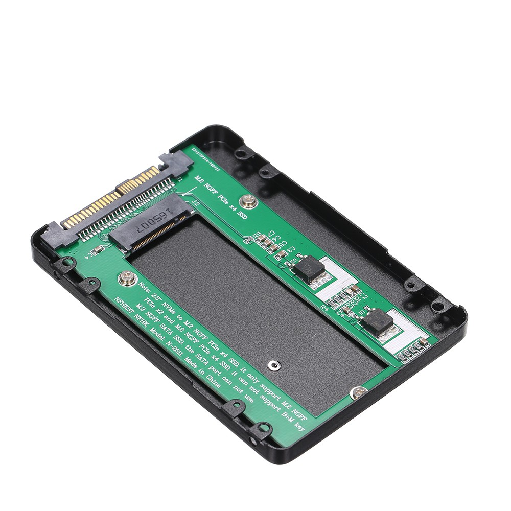 ☀2.5in NVMe/PCI-E SSD to M.2 NGFF PCIe x4 SSD Adapter Enclosure PCI ...
