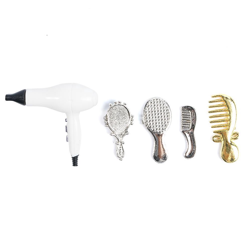 1 12 Dollhouse Miniature Bathroom Accessory Hair Dryer Head Toys