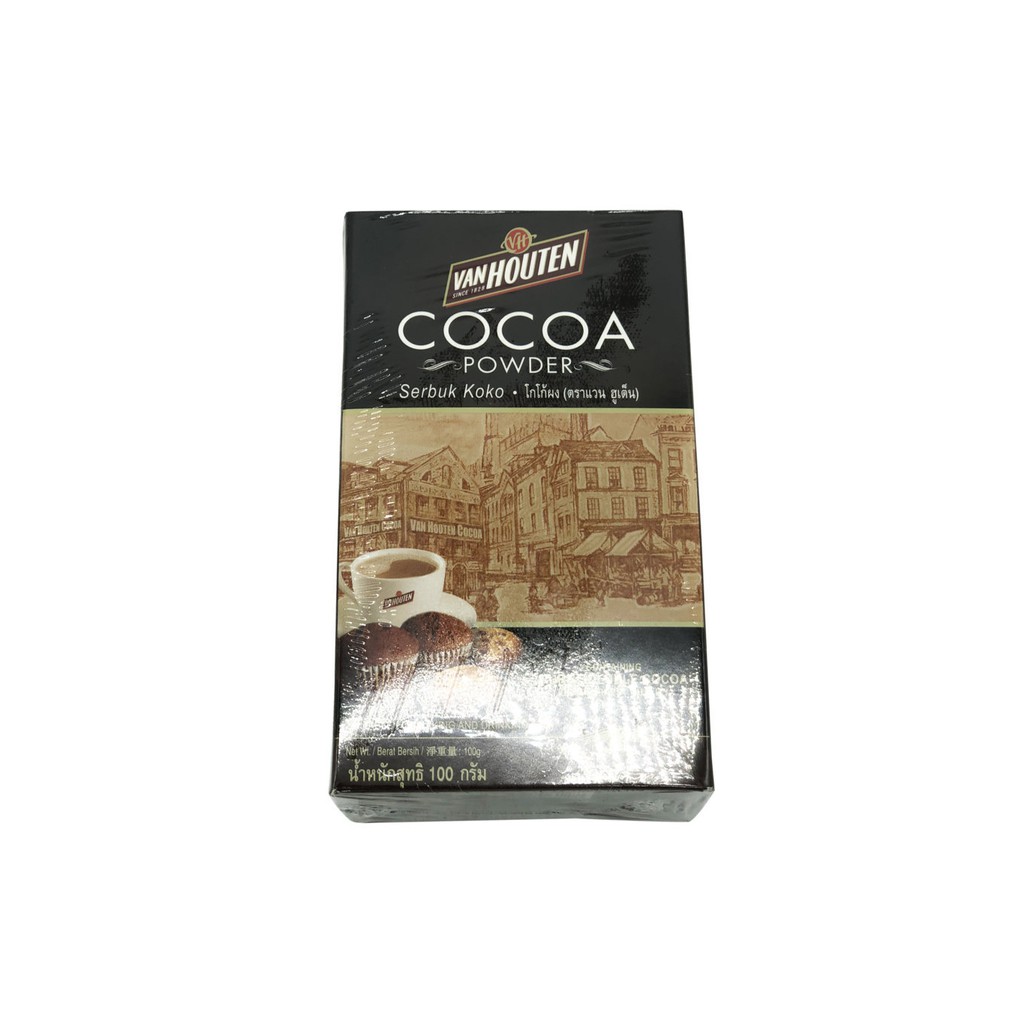 VAN HOUTEN, COCOA POWDER / SERBUK KOKO100G | Shopee Malaysia