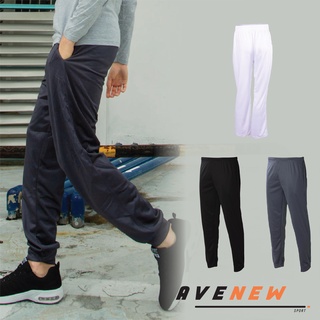 Avenew Track Pants Tracksuit Sweatpants Unisex Sport Trousers Bottom - White / Black / Grey (XS-3XL)