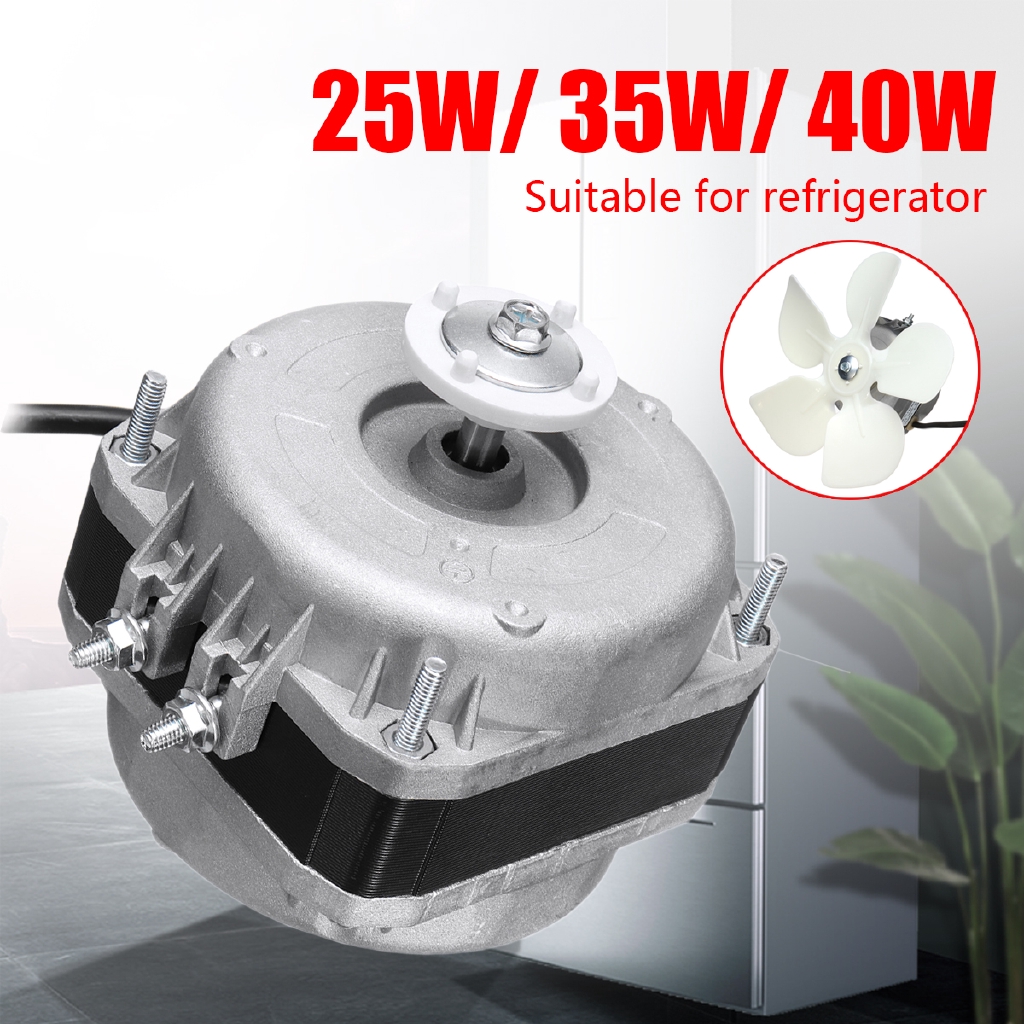 25w 35w 40w 220v 1300r Min Refrigerator Evaporator Freezer Fan Motor Set Shopee Malaysia