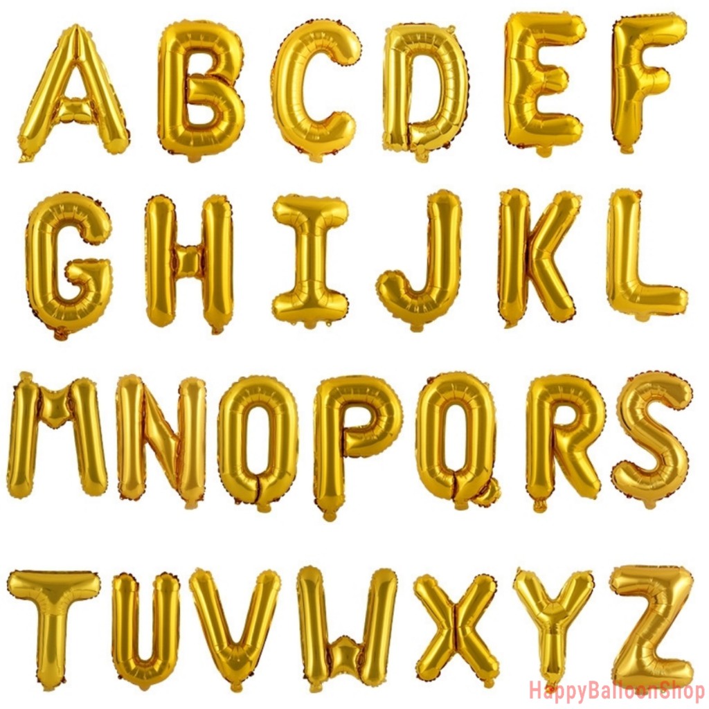 16inch Alphabet Letter Balloons Wedding Birthday Party Decor Balloons