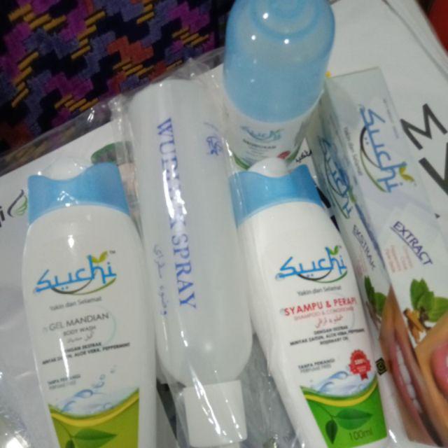 SUCHI Kosmetik Umrah Haji - Set Lengkap Sah Ihram  Shopee 