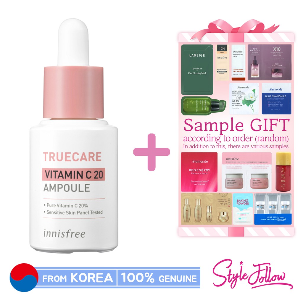 [INNISFREE] True Care Vitamin C 20 Ampoule 15ml Shopee Malaysia