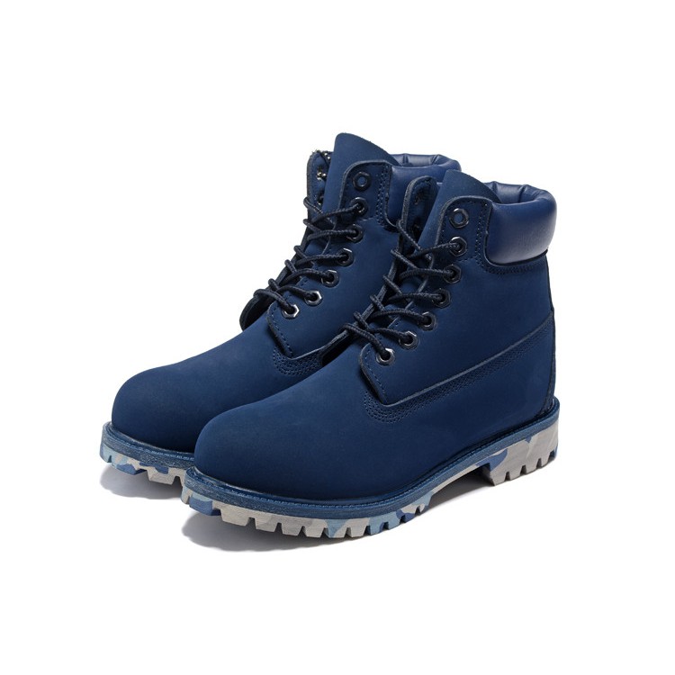 blue camo timberland boots