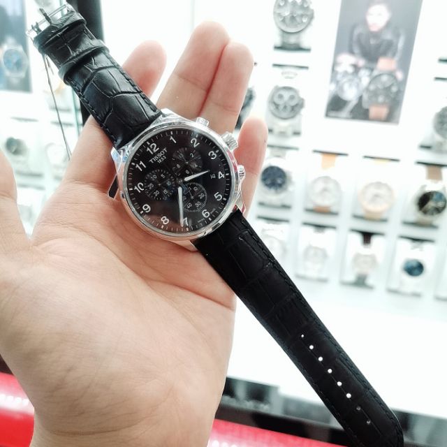 tissot chrono xl classic black