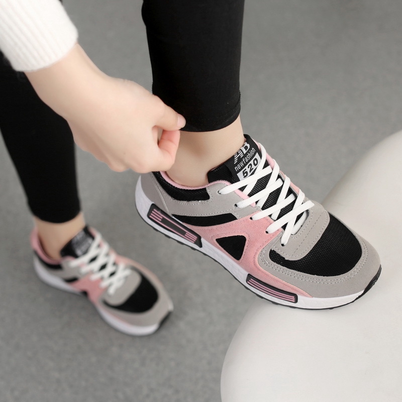 New Fashion Korean Sports Shoes Female Casual Shoes Shopee Malaysia
